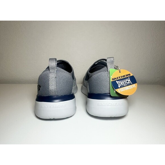 SKECHERS Lattimore Carlow Light Gray Slip-On Shoes Men's SIZE 11.5 - Picture 3 of 9